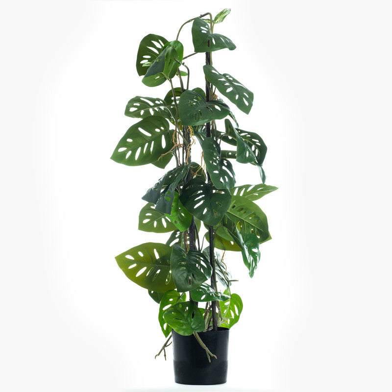 77cm Artificial Monkey Mask Climbing Monstera Plant